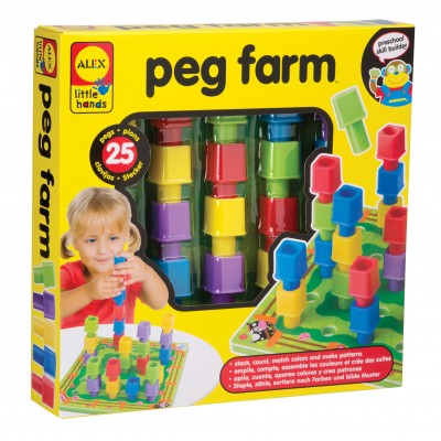 ALEX Toys Little Hands Peg Farm   567152084